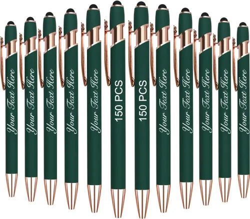 Miniatura 21 de 10 bolígrafos personalizados con nombre y texto para mujeres y hombres, bolígrafos personalizados con grabado gratis, regalos para negocios