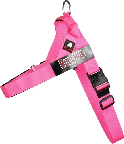 Miniatura 3 de Arnés ajustable para perros BullHug – sin tirones, sin ahogo – para bulldogs ingleses, bulldogs franceses, carlinos y razas de pecho ancho – paseos