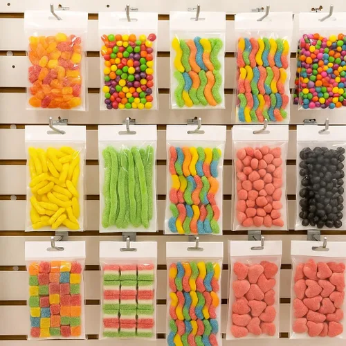 Miniatura 4 de 888 Display – 200 bolsas de golosinas ultra transparentes, panadería, vela, jabón, bolsas de galletas con sello adhesivo