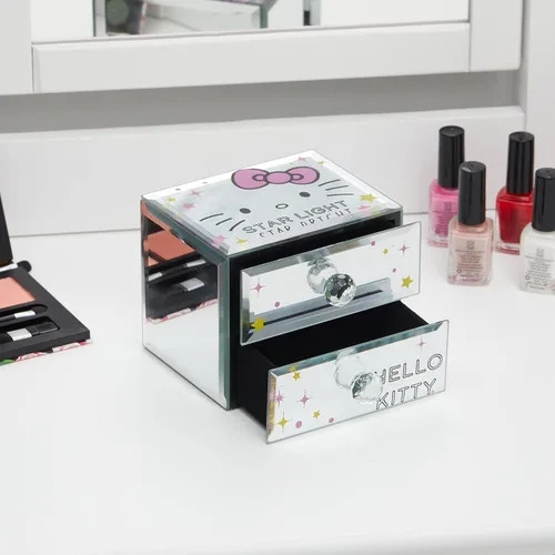 Miniatura 3 de Sanrio Hello Kitty Star Bright Mirror - Joyero de cristal con licencia oficial de Hello Kitty
