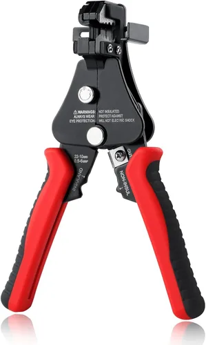 Miniatura 8 de Pelacables automático, resistente y automático, pelacables, pelacables de precisión, multifuncional, herramienta de pelado de cables para cables