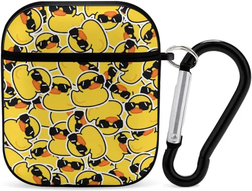 Miniatura 18 de Funda para Apple AirPod 2 y 1 TPU suave compatible con AirPod 2 y 7 con diseño de bandera estadounidense Pattern1081