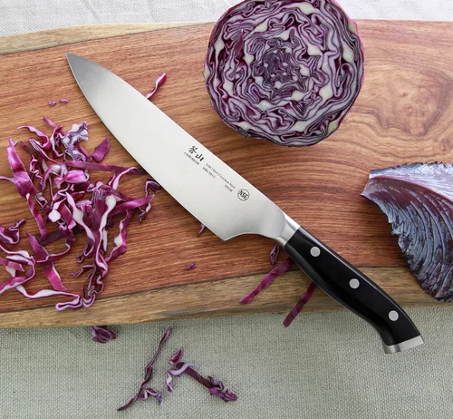 Miniatura 3 de Cangshan D Series 59120 Cuchillo de chef forjado de acero alemán, 8 pulgadas