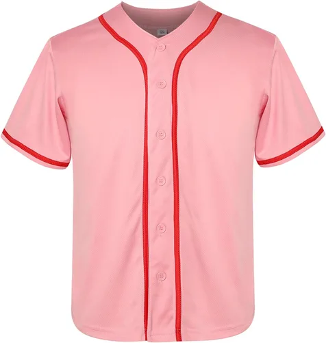 Miniatura 36 de Phoneutrix Camiseta de béisbol en blanco para jóvenes, camisetas de manga corta para niños, uniformes deportivos