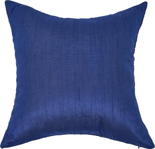 Miniatura 9 de Almohada decorativa azul hecha a mano para sofá, funda de almohada pintuck, fundas de almohada abstractas azules, paquete de 2 fundas de almohada
