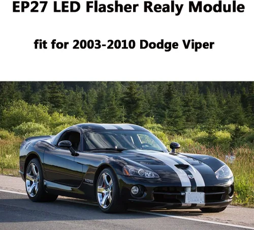 Miniatura 3 de Relé intermitente LED EP27 de 5 pines para Chrysler PT Cruiser 2001-05 Dodge Neon 2000-05 Dodge Viper 2003-10 Señal de giro electrónica LED