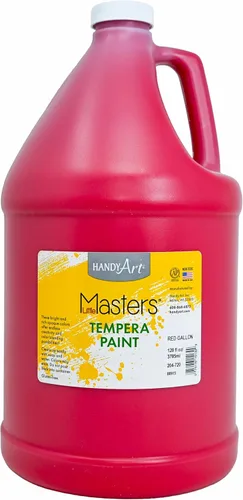 Miniatura 32 de Handy Art Little Masters - Pintura al temple (16 onzas), color rojo