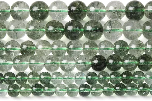 Miniatura 31 de 45 piezas de cuentas de piedra natural de arco iris de Alashan de 8 mm de ágata para hacer joyería, cuentas de piedra de 15" para pulseras