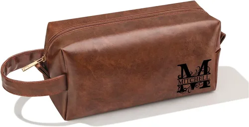 Miniatura 61 de Bolsa de Aseo Personalizada con Nombre Regalos para Hombres, Aniversario Navidad San Valentín Día del Padre Cumpleaños Regalos para Esposo Papá