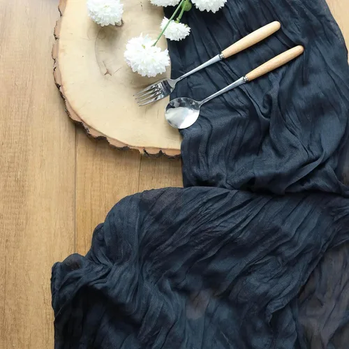 Miniatura 80 de Efavormart - Camino de mesa de gasa verde salvia de 10 pies, tela de gasa de 120 pulgadas para bodas de jardín botánico, eventos de primavera