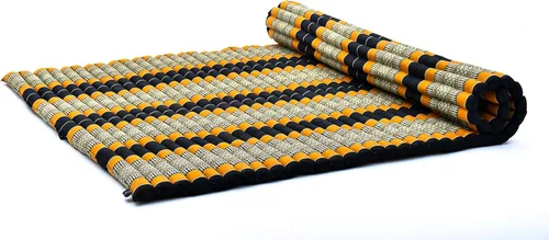 Miniatura 79 de Leewadee - Colchón plegable - Futón japonés enrollable -Alfombra de tatami triple pliegue - Cama de piso para invitados - Colchón de camping