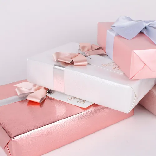 Miniatura 3 de WRAPAHOLIC Rollo de papel de regalo blanco de 30 pulgadas, rollo Jumbo blanco elegante para cumpleaños, vacaciones, bodas, baby shower, 30 pulgadas