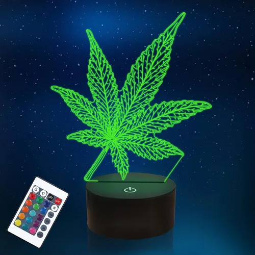 Miniatura 12 de Luces nocturnas 3D para niños, lámpara nocturna para niños, camiones monstruo para niños, 16 colores LED que cambian de iluminación, iluminación