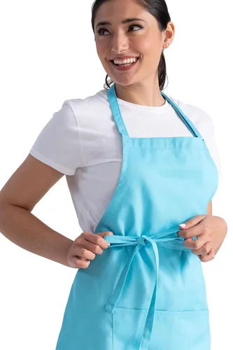 Miniatura 4 de Chef Works Delantal de carnicero unisex, turquesa, talla única