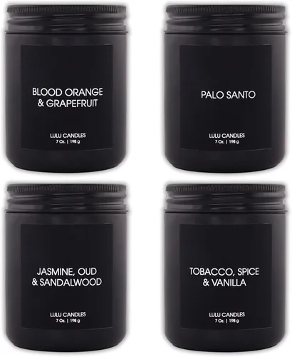 Miniatura 15 de Lulu Candles Sexy Man Vela perfumada de lujo en tarro de soja Vertida a mano en los Estados Unidos Altamente perfumada y duradera