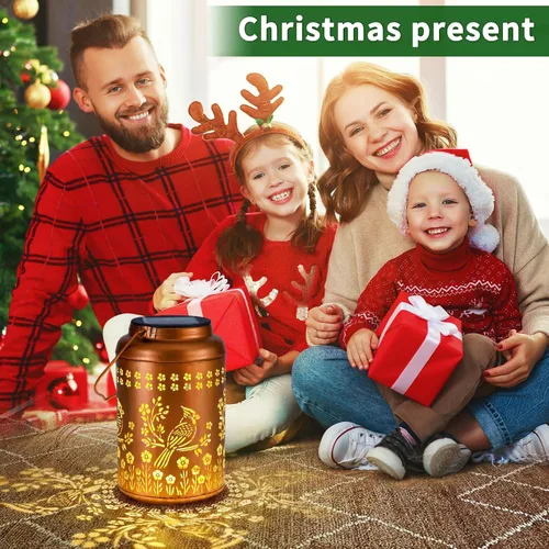 Miniatura 6 de Regalos para el Día del Padre, faroles solares para exteriores, impermeables, decoración de jardín, regalos de cumpleaños para mujeres, hombres