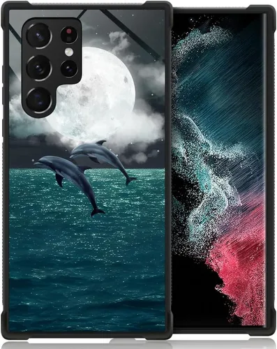 Miniatura 70 de Funda compatible con Samsung Galaxy S22 Ultra, diseño de calavera de dedo medio, diseño increíble a prueba de golpes, antiarañazos, carcasa trasera