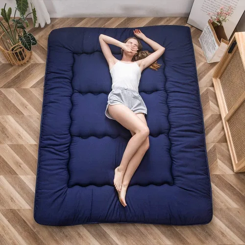 Miniatura 60 de MAXYOYO - Colchón de piso japonés, colchón tipo futón, colchón de tatami grueso, plegable, enrollable, colchón para niños y niñas, para dormitorio
