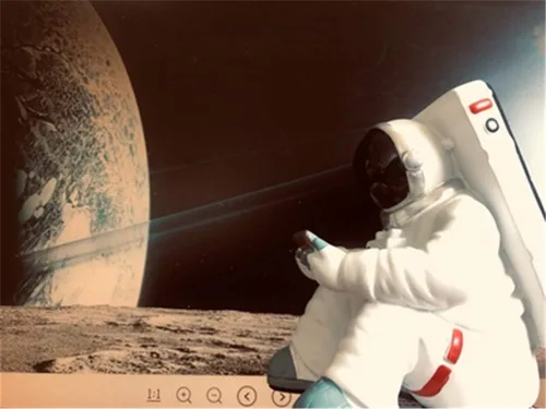 Miniatura 8 de Soporte de teléfono para escritorio, soporte creativo de astronauta para teléfono celular, tabletas, soporte de teléfono para iPhone, iPad, teléfono