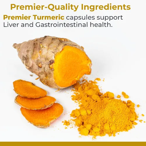 Miniatura 3 de Premier Research Labs Premier Cápsulas de cúrcuma - Suplemento de curcumina de cúrcuma, soporte hepático, 500 mg de cúrcuma por cápsula - 60