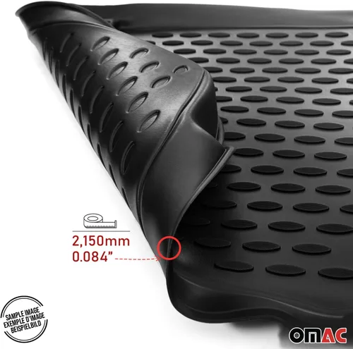 Miniatura 7 de OMAC Alfombrillas de piso para Kia Soul EV 2015-2019, alfombrillas para automóvil para todo clima, 3D, ajuste personalizado, alfombrilla de goma