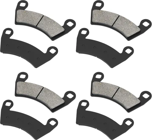 Miniatura 2 de AHL Pastillas de freno delanteras y traseras para POLARIS 700 Ranger Crew EFI 4x4 2009/800 Ranger 6x6 2010-2015 / RZR-4 XP900 RZR XP4 900