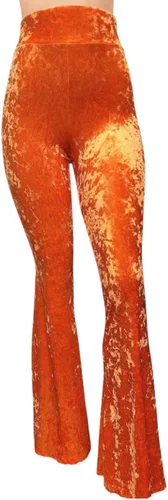 Miniatura 70 de ShopMyTrend - Pantalones de yoga largos con piernas anchas y acampanadas estilo palazzo, con cintura alta, para mujer