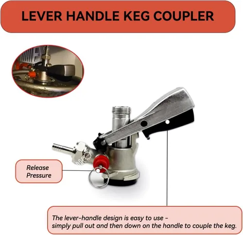 Miniatura 5 de BACOENG Kit de conversión de cerveza sin tanque Kegerator de torre estándar