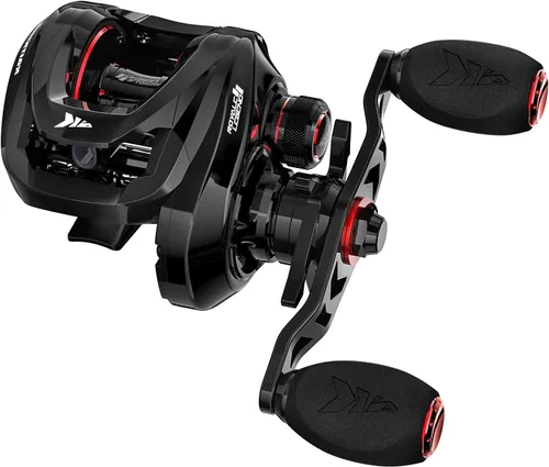 Carretes de pesca Baitcasting KastKing Royale Legend II, nuevo diseño compacto de carrete baitcaster de pesca, arrastre de fibra de carbono de 17.64