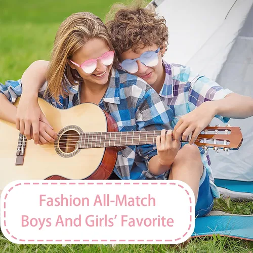 Miniatura 8 de MIUSKATL Paquete de 12 lentes de sol para niños, sin marco, regalos de fiesta, gafas de sol coloridas para mujeres, niñas, niños, gafas de fiesta