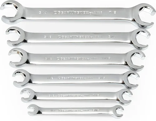 GEARWRENCH Juego de 6 llaves para tuercas cónicas, SAE - 81907