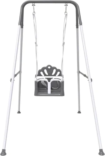Conjunto de columpio plegable para niños pequeños de Taleco Gear, columpio para bebé para interiores y exteriores, conjunto de columpios para niños