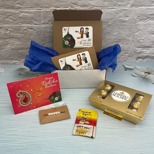 Miniatura 7 de LOVENSPIRE Nombre personalizado Rakhi para hermano Raksha Bandhan de diseñador hecho a mano hilo Rakhi para Bhaiya Nombre personalizado Rakhi