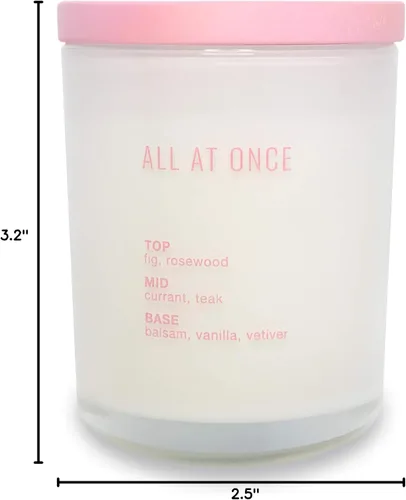 Miniatura 6 de Studio Oh! - Mini vela perfumada de 3.5 onzas de mezcla de coco y soja, vela perfumada en tarro para el hogar y la oficina o viajes, quema hasta 26