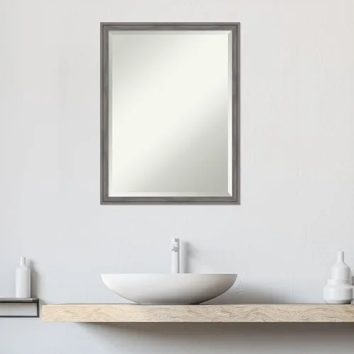 Miniatura 6 de Amanti Art - Espejo de tocador con marco, para montar en la pared del baño
