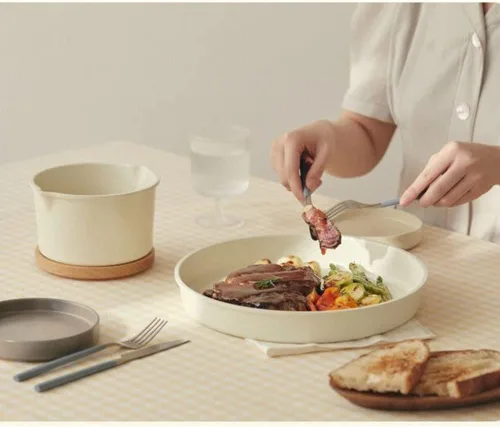 Miniatura 8 de Sodam - Juego de utensilios de cocina con tapa transparente (6 unidades)