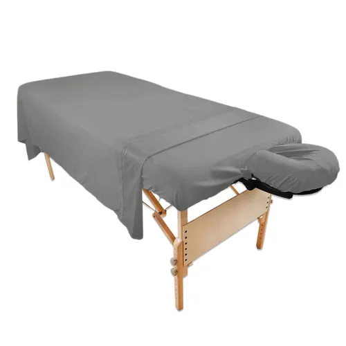 Miniatura 8 de Body Linen - Juego de sábanas de microfibra para masaje Tranquility, juego de sábanas de microfibra ligeras y duraderas, resistentes a las manchas