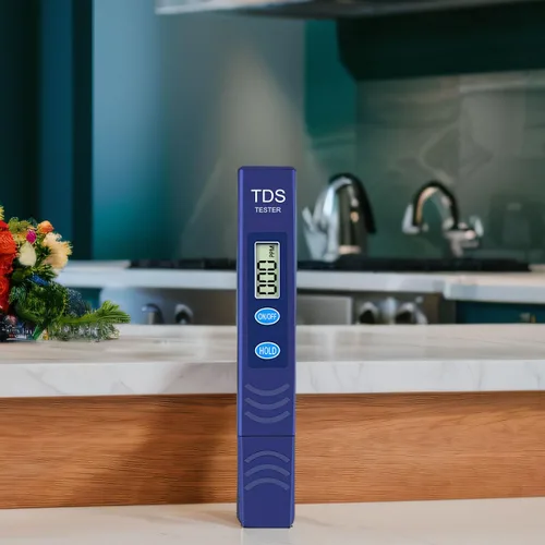 Miniatura 7 de Medidor de agua digital portátil TDS - 0-9990 ppm Probador de calidad de agua para agua potable, agricultura, acuarios, piscinas y sistemas RO-RODI