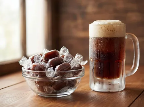 Miniatura 2 de Root Beer Barrels - Caramelo duro – Bolsa a granel de 2 libras Sabor a cerveza de raíz antigua Dulces envueltos individualmente para fiestas