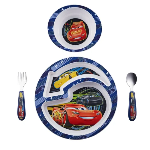 Miniatura 7 de The First Years Bluey Juego de Vajilla de 4 Piezas para Establecer - Apta para Lavavajillas, sin BPA, Set de Vajilla para Niños Pequeños con Plato