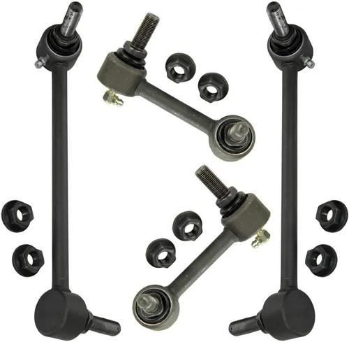 Miniatura 22 de Detroit Axle - 4 barras estabilizadoras para Acura EL Honda Civic 01-05, 4 barras estabilizadoras delanteras y traseras de repuesto 2001 2002 2003
