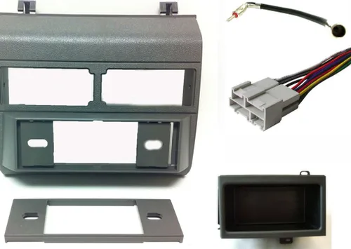 Miniatura 3 de Arnés de cables, kit de tablero, adaptador de antena y bolsillo para radio para Chevy Chevrolet GMC 1992-94 Suburban, Yukon, Blazer y camioneta