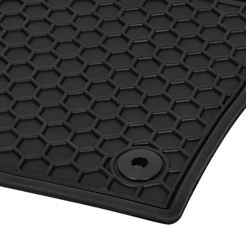Miniatura 4 de Alfombrillas de coche a medida para Volvo XC60 2018-2025 (No para híbrido) T5 T6 Momentum, alfombrillas de goma negras para auto, protección