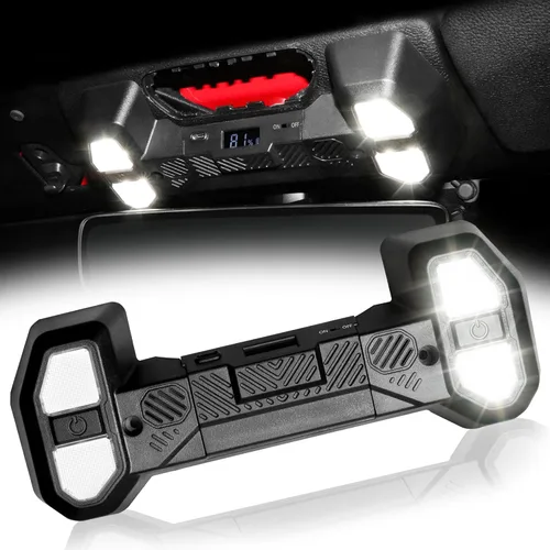 Miniatura 11 de sukemichi Luz Interior de Mapa Compatible con 2012-2018 Jeep Wrangler JK JKU, Luces de Lectura para Accesorios Jeep JK 2 Puertas 4 Puertas