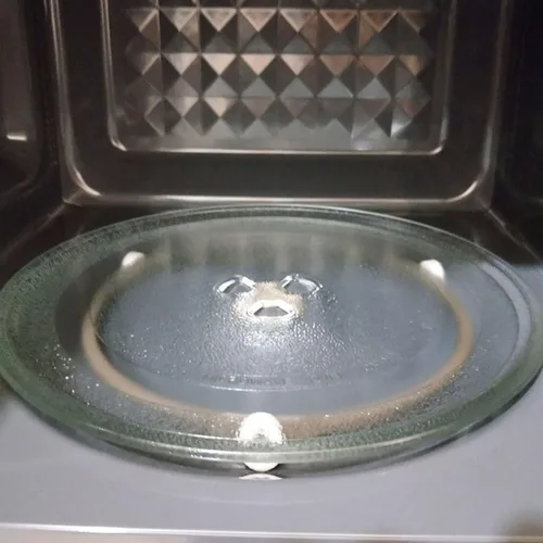 Miniatura 5 de Anillo giratorio de vidrio para microondas, compatible con la mayoría de microondas, rodillo de soporte resistente para uso en cocina, diámetro