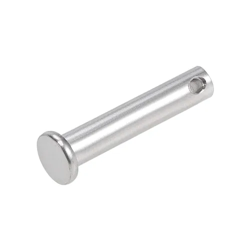 Miniatura 6 de METALLIXITY Pasadores de horquilla (0.236 x 0.787 pulgadas), 1 unidad, cabeza plana de un solo agujero, pasador de sujeción de acero inoxidable 304