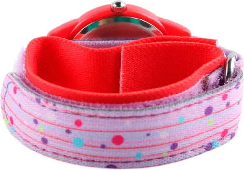 Miniatura 2 de Red Balloon - Reloj analógico de cuarzo para niños, Rosado