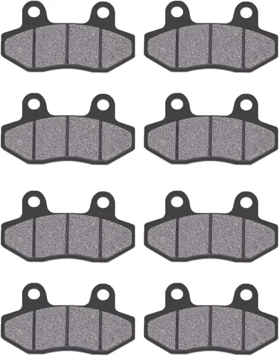 Miniatura 9 de 2 pares de pastillas de freno de disco delantero para motocicleta, compatibles con scooter chino Taotao 150 estilo largo go kart Gy6 49cc 50cc 125cc