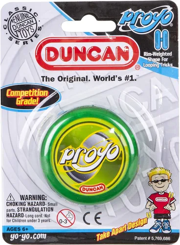 Miniatura 5 de Duncan Toys ProYo Looper - Yoyó para principiantes con cuerda, eje de madera y cuerpo de plástico, color misterioso