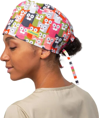 Miniatura 77 de Print Scrub Caps - Sombrero perfecto para enfermeras, médicos y EMTs..